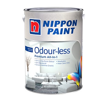 Nippon Paint Odour~less All-In-1